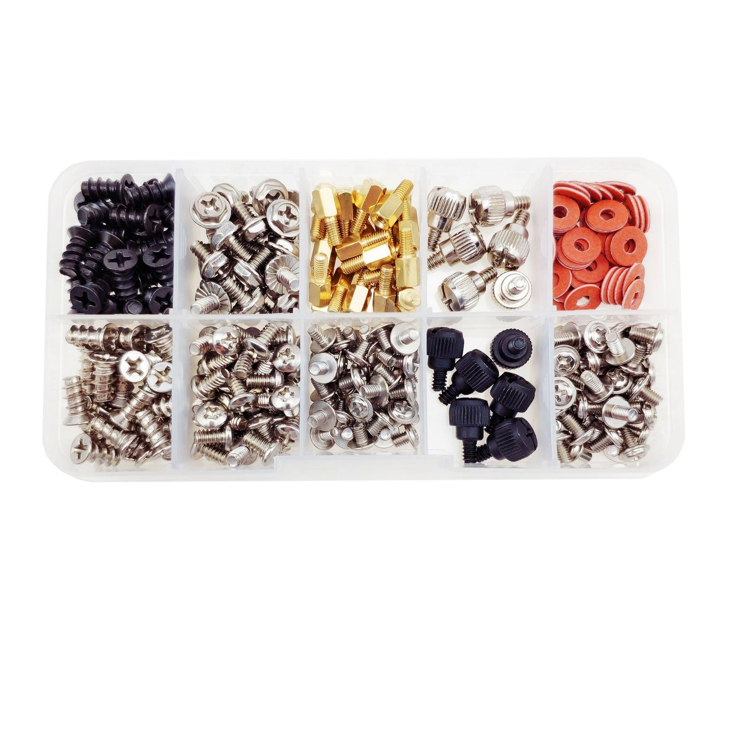 228Pcs Computer Case Mounting Screw Set