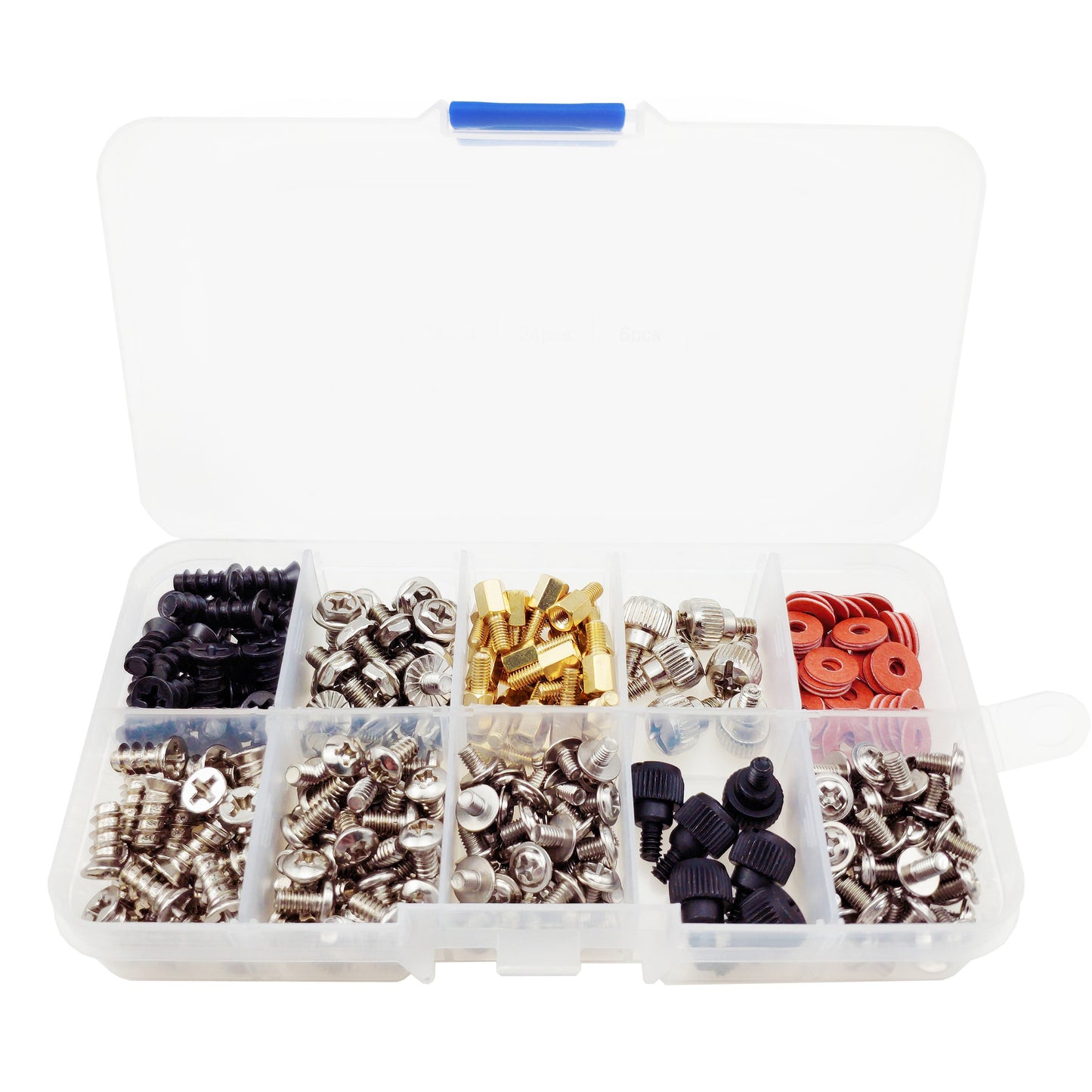 228Pcs Computer Case Mounting Screw Set