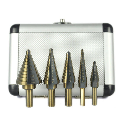 5Pcs Step Drill Set
