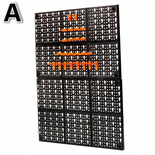 Multifunctional Workshop Hardware Tool Storage Rack