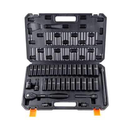 33Pcs 1/2" Drive Impact Socket Set