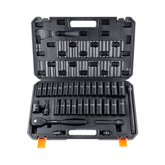 33 Piece 1/2" Drive Impact Socket Set