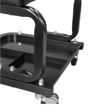 Mechanics Stool With Tool Plate