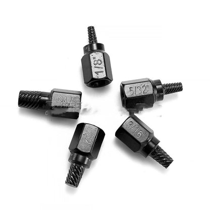10-piece Rounded Screw  Hex Extractor Set
